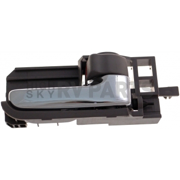 Help! By Dorman Interior Door Handle - Plastic Gray Housing With Silver Lever And Gray Knob Single - 83945