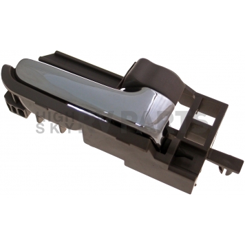 Help! By Dorman Interior Door Handle - Plastic Gray Housing With Silver Lever And Gray Knob Single - 83945-2
