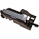 Help! By Dorman Interior Door Handle - Plastic Gray Housing With Silver Lever And Gray Knob Single - 83945