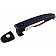 Help! By Dorman Exterior Door Handle - Plastic Black Single - 83952