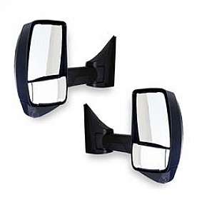 Velvac Exterior Mirror 1 Remote And 1 Manual Rectangular White - 718615