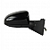 K-Source Exterior Mirror Electric OEM Black Single - 70729T