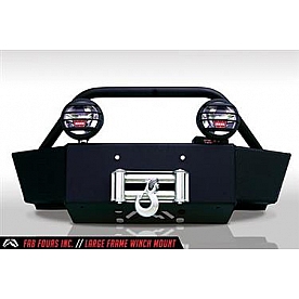 Fab Fours Winch Mount - Up To 16500 Pound Winch Steel - GM11N27601