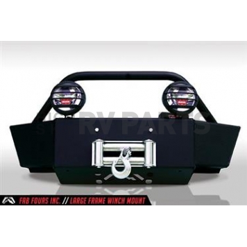 Fab Fours Winch Mount - Up To 16500 Pound Winch Steel - GM11N27601