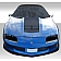 Extreme Dimensions Hood - Fiberglass Black - 108839