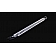 Romik USA Running Board Silver Anodized Aluminum Stationary - 62373418