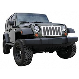 T-Rex Truck Products Grille Insert - Mesh Rectangular Polished Stainless Steel - 54482