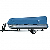 Classic Accessories Boat Cover Pontoon Boat Blue Polyester - 5008050100