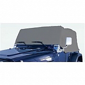 Rugged Ridge Cab Cover Gray Vinyl Dust Proof - 1332101