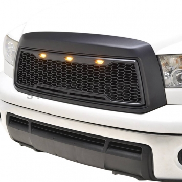Paramount Automotive Grille - Matte Black ABS Plastic - 410169MB-1