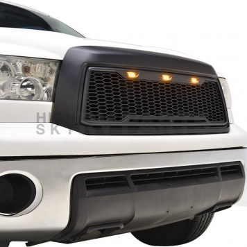 Paramount Automotive Grille - Matte Black ABS Plastic - 410169MB-2