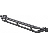 Smittybilt Rocker Panel Guard - Round Tube Steel Black Textured Powder Coated - 76634