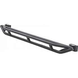 Smittybilt Rocker Panel Guard - Round Tube Steel Black Textured Powder Coated - 76634