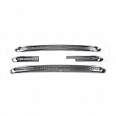 Coast To Coast Grille Insert - Chrome Plated ABS Plastic - GI420