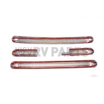 Coast To Coast Grille Insert - Chrome Plated ABS Plastic - GI420-1