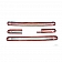 Coast To Coast Grille Insert - Chrome Plated ABS Plastic - GI420