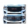 Coast To Coast Grille Insert - Chrome Plated ABS Plastic - GI420