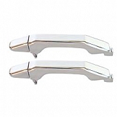 All Sales Exterior Door Handle -  Polished Aluminum Set Of 2 - 952