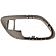 Help! By Dorman Interior Door Handle Bezel - Brown Plastic - 88534