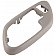 Help! By Dorman Interior Door Handle Bezel - Brown Plastic - 88534
