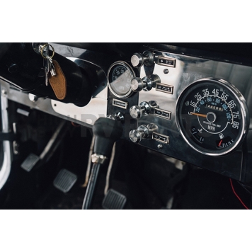 Kentrol Steering Column Cover - Polished Stainless Steel Silver - 30426-4
