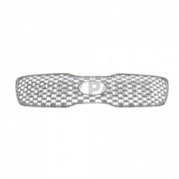 Coast To Coast Grille Insert - Chrome Plated ABS Plastic - GI425