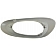Help! By Dorman Interior Door Handle Bezel - Gray Plastic - 90134