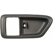 Help! By Dorman Interior Door Handle Bezel - Gray Plastic - 91006