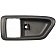 Help! By Dorman Interior Door Handle Bezel - Gray Plastic - 91006