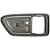 Help! By Dorman Interior Door Handle Bezel - Gray Plastic - 91006