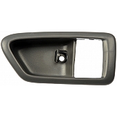Help! By Dorman Interior Door Handle Bezel - Gray Plastic - 91007