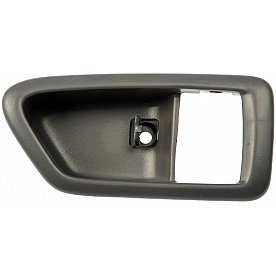 Help! By Dorman Interior Door Handle Bezel - Gray Plastic - 91007