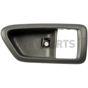 Help! By Dorman Interior Door Handle Bezel - Gray Plastic - 91007