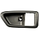 Help! By Dorman Interior Door Handle Bezel - Gray Plastic - 91007