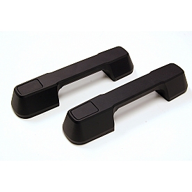 All Sales Exterior Door Handle -  Powder Coated Aluminum Set Of 2 - 301K