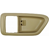 Help! By Dorman Interior Door Handle Bezel - Tan Plastic - 91008
