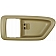 Help! By Dorman Interior Door Handle Bezel - Tan Plastic - 91008