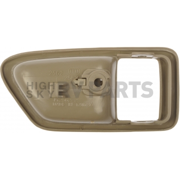 Help! By Dorman Interior Door Handle Bezel - Tan Plastic - 91008-1