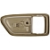Help! By Dorman Interior Door Handle Bezel - Tan Plastic - 91008
