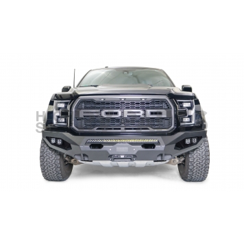 Fab Fours Bumper Vengeance 1-Piece Design Steel Black - FF17X43511