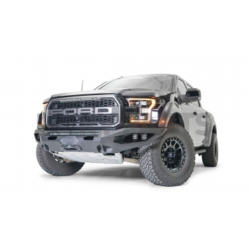 Fab Fours Bumper Vengeance 1-Piece Design Steel Black - FF17X43511-1