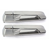 All Sales Exterior Door Handle -  Polished Aluminum Set Of 2 - 422
