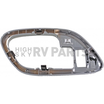 Help! By Dorman Interior Door Handle Bezel - Silver Plastic - 91188-1