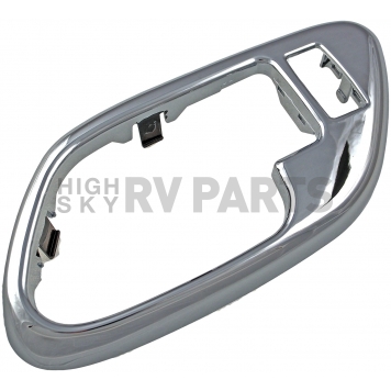 Help! By Dorman Interior Door Handle Bezel - Silver Plastic - 91188-2