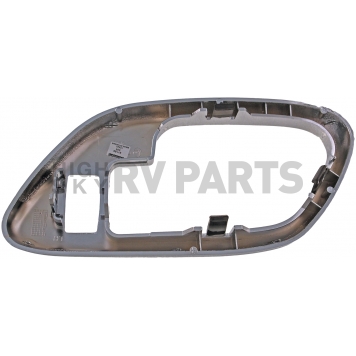 Help! By Dorman Interior Door Handle Bezel - Silver Plastic - 91189-1