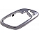 Help! By Dorman Interior Door Handle Bezel - Silver Plastic - 91189