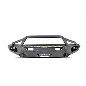 Fab Fours Bumper Vengeance 1-Piece Design Steel Black - FF17X43521