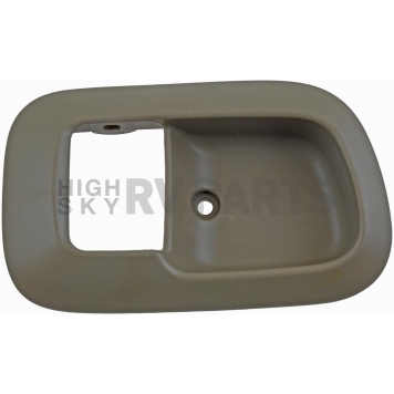 Help! By Dorman Interior Door Handle Bezel - Beige Plastic - 91298