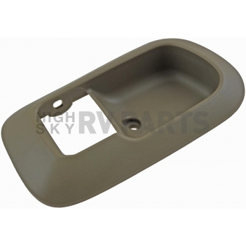Help! By Dorman Interior Door Handle Bezel - Beige Plastic - 91298-2