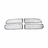 Coast To Coast Grille Insert - Chrome Plated ABS Plastic - GI429